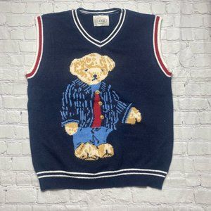 Cider - Teddy Bear Sweater Vest